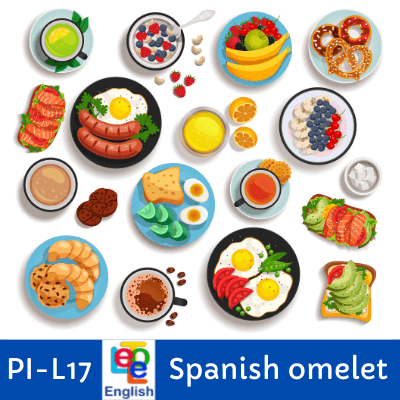 درس هفدهم دوره پیش-متوسطه Spanish omelet