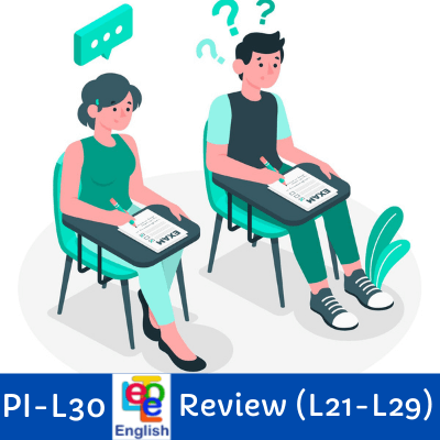 درس سی ام دوره پیش-متوسطه LE-PI-L30 Review (L21-L29)